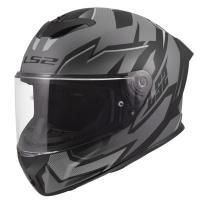 LS2 Мотошлем FF820 Rapid III Xtrem Black Grey в Иркутске