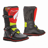 Forma Ботинки кроссовые детские Rock Black/Red/Yellowfluo в Иркутске