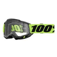100% Очки подростковые Accuri 2 Neon Yellow / Clear в Иркутске