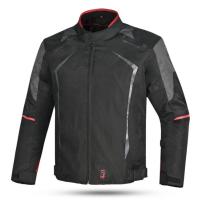 Dimox Мотокуртка текстиль Horizon Mens Black/Red в Иркутске