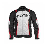 Moteq Мотокуртка текстильная Spike Черный/Белый в Иркутске