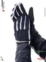 Starks Мотоперчатки Altair черно-белые в Иркутске
