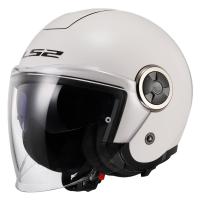 LS2 Мотошлем OF620 Classy Solid белый в Иркутске