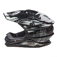 AiM Шлем кроссовый JK803S White/Black в Иркутске