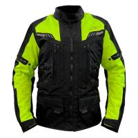 MCP Мотокуртка мужская туристическая Traveller черно-желтый в Иркутске