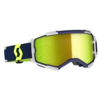 Scott Очки кроссовые Fury blue/grey yellow chrome works в Иркутске