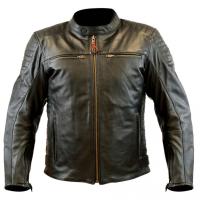 MCP Мотокуртка кожаная Stripe Черный в Иркутске