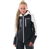 Dragonfly Куртка горнолыжная утепленная Gravity Woman 2025 White Snow-Black в Иркутске