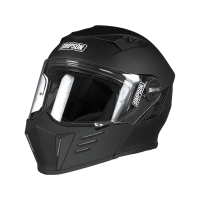 Simpson Шлем модуляр Darksome Matt Black в Иркутске