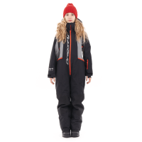Dragonfly Зимний утепленный комбинезон Gravity for Teen Black - Grey 2024 в Иркутске