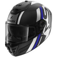 Shark Шлем Spartan RS Carbon Shawn Mat Black/Blue/Silver в Иркутске