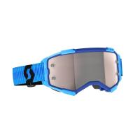 Scott Очки кроссовые Fury blue/black/silver chrome works в Иркутске