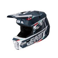 Leatt Шлем кроссовый Helmet Kit Moto 3.5 V25 Blue в Иркутске