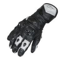 Rush Перчатки Spitfire кожа Черный/Белый в Иркутске