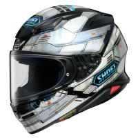 Shoei Мотошлем NXR 2 Fortress серо-черно-голубой в Иркутске