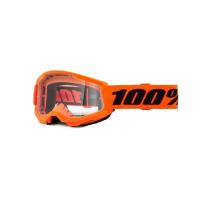 100% Очки подростковые Strata 2 Junior Neon Orange / Clear в Иркутске