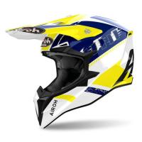Airoh Мотошлем Wraaap Feel Yellow/Blue Gloss в Иркутске