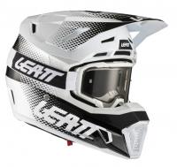 Leatt Шлем кроссовый Kit Moto 7.5 V22 White в Иркутске
