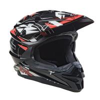 AiM Шлем кроссовый JK803S Orange/Black в Иркутске