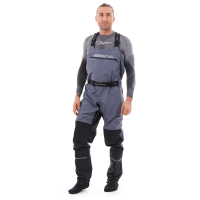 Dragonfly  Вейдерсы мембранные QUAD PRO 2023 Gray - Black  в Иркутске