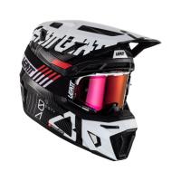 Leatt Мотошлем кроссовый Moto 9.5 Carbon Helmet Kit V24 White в Иркутске