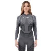 Dragonfly Термофутболка DF 3DThermo Grey с длинным рукавом Woman в Иркутске