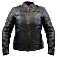 MCP Мотокуртка женская кожаная Nerve черный в Иркутске