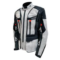 MCP Мотокуртка мужская Radiator темно-серый-черно-красный в Иркутске