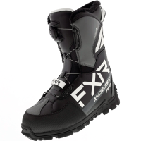 FXR Ботинки снегоходные X-Cross Pro BOA с утеплителем Black/White в Иркутске