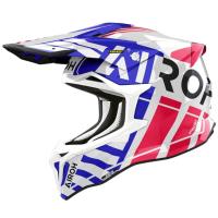 Airoh Мотошлем Strycker Brave Blue/Red Gloss в Иркутске