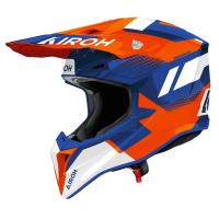 Airoh Шлем Wraaap Vision Orange-Blue Gloss в Иркутске