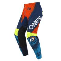 Oneal Штаны детские Element Shocker V.25 синий/оранжевый в Иркутске
