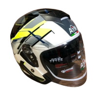 AiM Шлем JK526 Yellow/Grey/White в Иркутске