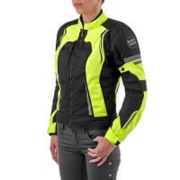 Moteq Мотокуртка текстильная женская Taffy Черно-желтая в Иркутске