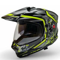 AIM Шлем кросс/эндуро JK802S Yellow/Grey/Black в Иркутске