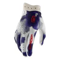 100% Мотоперчатки текстильные ITrack Blue/White 2026 в Иркутске