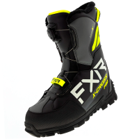 FXR Ботинки снегоходные X-Cross Pro BOA с утеплителем Black/Hi Vis в Иркутске