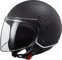 LS2 Мотошлем OF558 Sphere Lux Solid черный в Иркутске