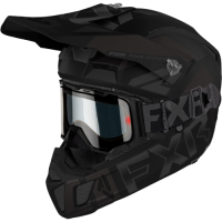 FXR Шлем Clutch Cold Stop QRS Electric 22 Black Ops в Иркутске