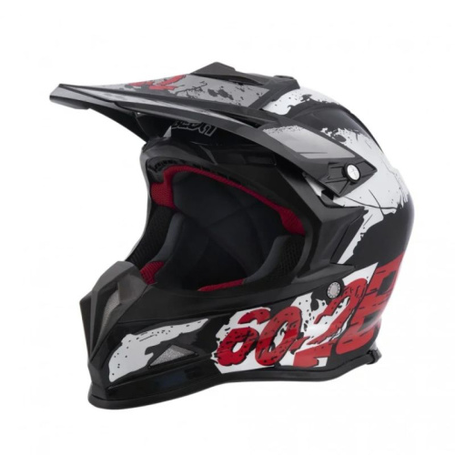 Beon Шлем B-602 Black White Red в Иркутске