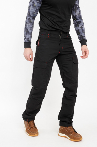 Starks мотоджинсы Chameleon Strong Черные в Иркутске