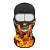 Scout Балаклава Funny face Skull on fire в Иркутске