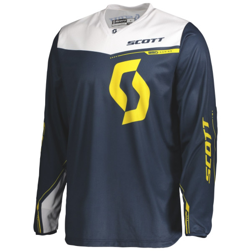 Scott Джерси 350 Dirt blue/yellow в Иркутске