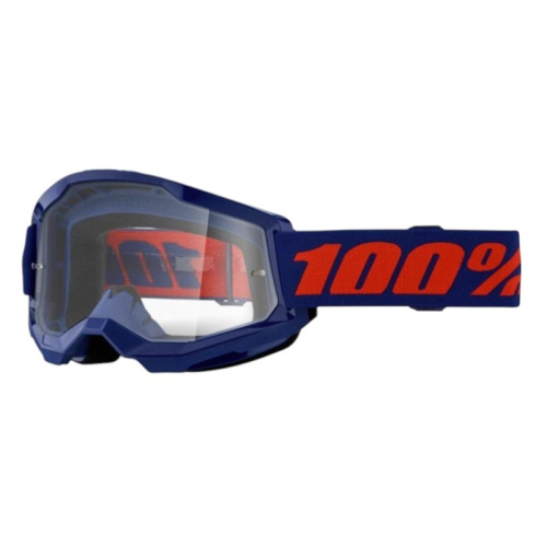 100% Очки Strata 2 Goggle Navy / Clear в Иркутске