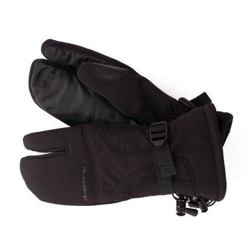 Dragonfly  Варежки снегоходные DF Snowmobile Mittens Black в Иркутске