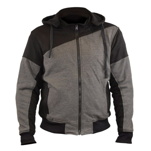 MCP Мотокуртка мужская Hoody серо-черный в Иркутске