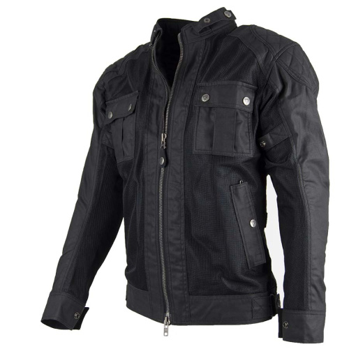 By City Мотокуртка текстильная Teneree Venty II Man Black в Иркутске