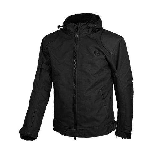By City Мотокуртка текстильная Soho Man Black в Иркутске