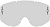 SCOTT Линзы 80's SGL WKS clear silver chrome afc в Иркутске