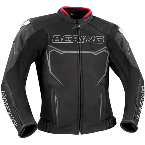 Bering Куртка кожаная Cletor Black в Иркутске